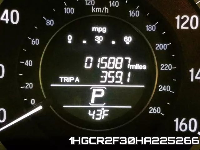 1HGCR2F30HA225266 фото 9