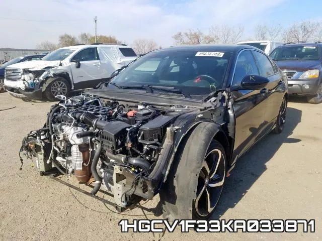 1HGCV1F33KA033871 фото 3