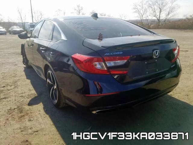 1HGCV1F33KA033871 фото 4
