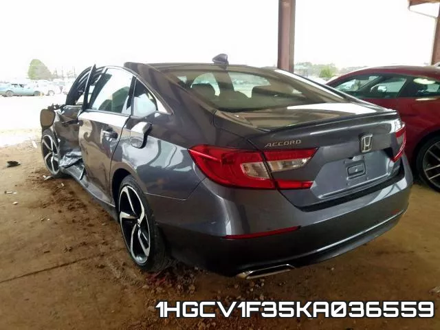 1HGCV1F35KA036559 фото 4