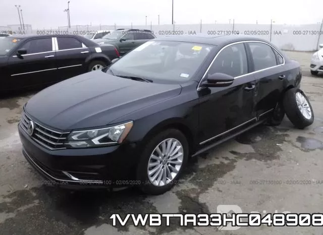 1VWBT7A33HC048908 фото 3