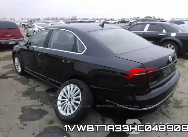 1VWBT7A33HC048908 фото 4