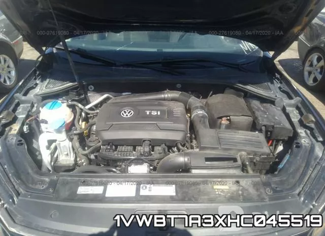 1VWBT7A3XHC045519 фото 2