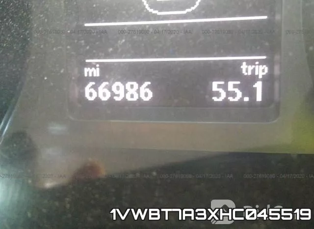 1VWBT7A3XHC045519 фото 8