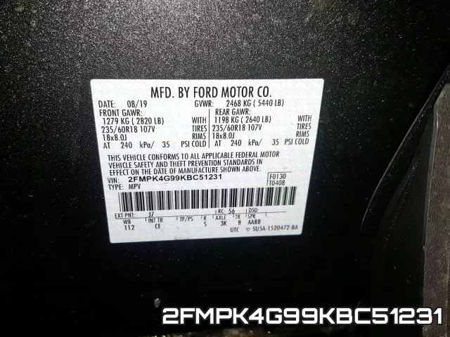 2FMPK4G99KBC51231 фото 2