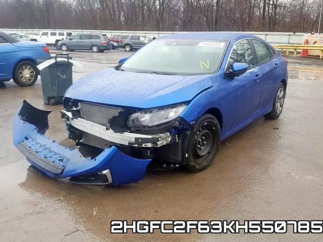2HGFC2F63KH550785 фото 3