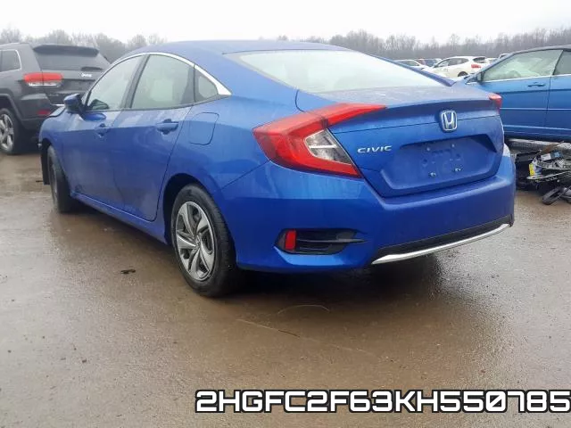 2HGFC2F63KH550785 фото 4