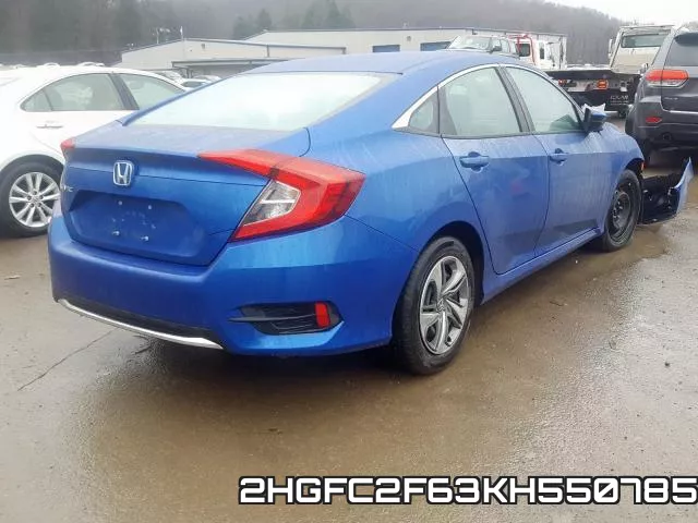 2HGFC2F63KH550785 фото 5
