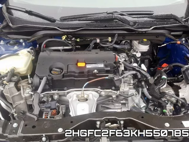 2HGFC2F63KH550785 фото 8