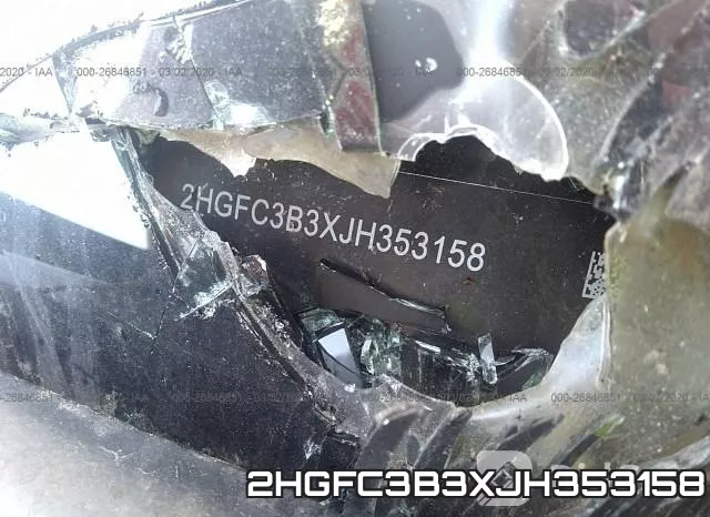 2HGFC3B3XJH353158 фото 10