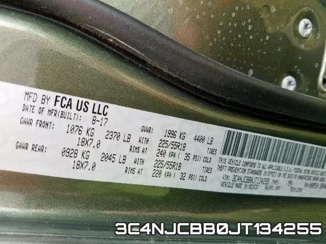 3C4NJCBB0JT134255 фото 2
