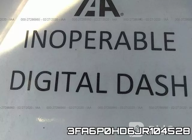 3FA6P0HD6JR104528 фото 8
