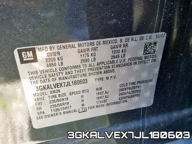 3GKALVEX7JL180603 фото 2