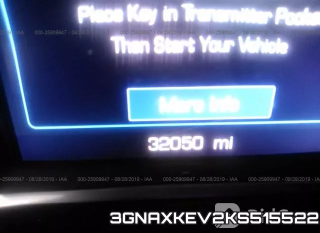3GNAXKEV2KS515522 фото 8