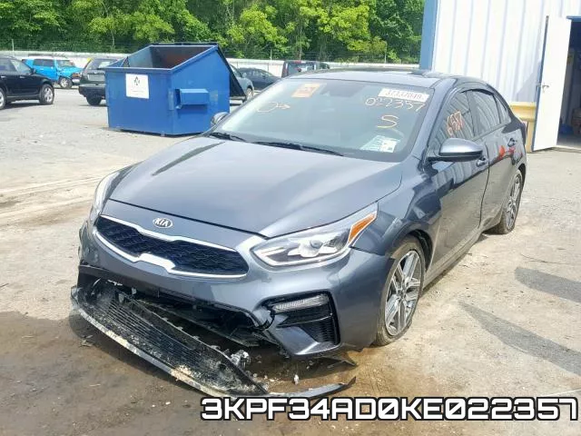 3KPF34AD0KE022357 фото 3