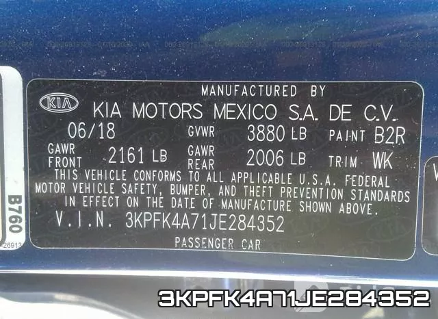 3KPFK4A71JE284352 фото 10