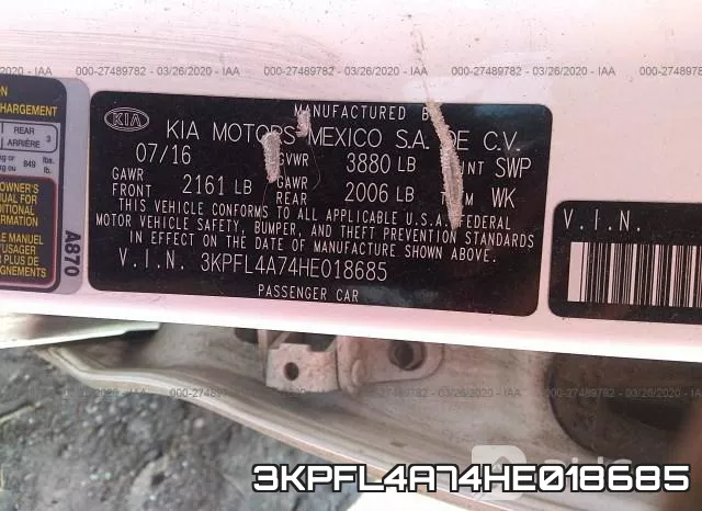 3KPFL4A74HE018685 фото 10