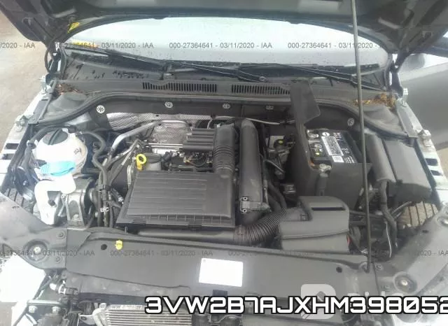 3VW2B7AJXHM398052 фото 2