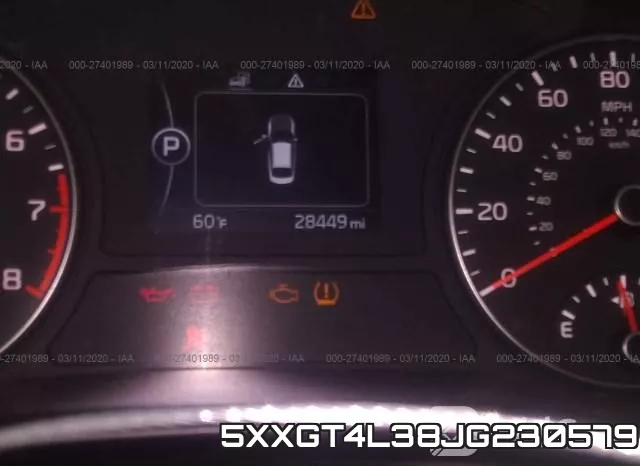 5XXGT4L38JG230579 фото 8
