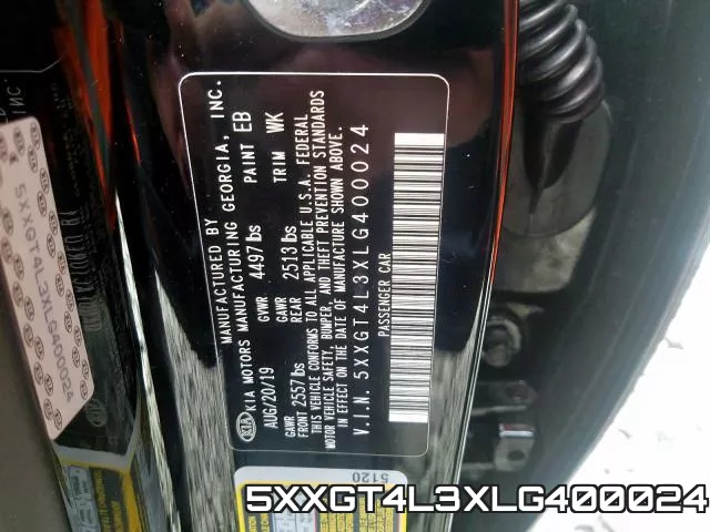 5XXGT4L3XLG400024 фото 2