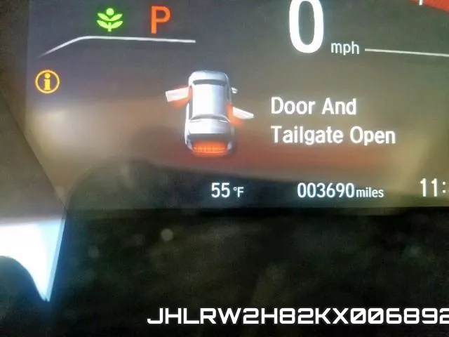 JHLRW2H82KX006892 фото 9