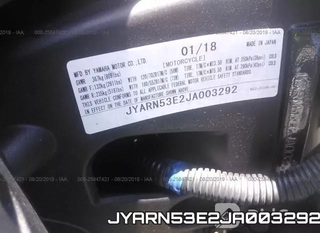 JYARN53E2JA003292 фото 2