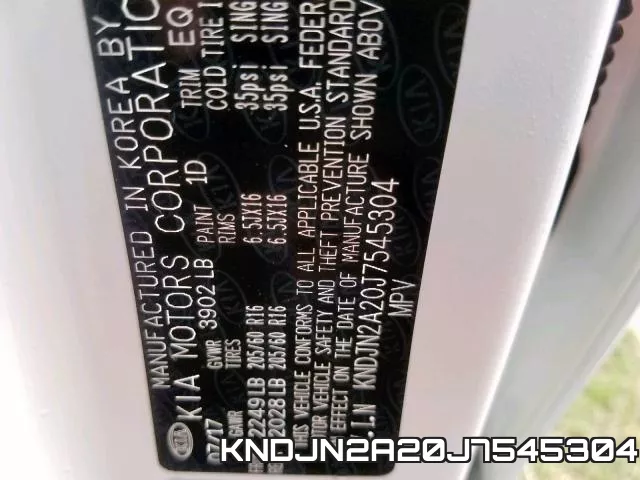 KNDJN2A20J7545304 фото 2