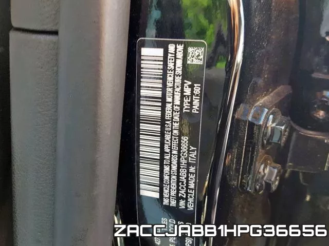 ZACCJABB1HPG36656 фото 2