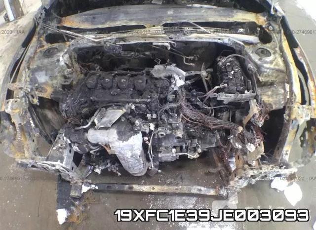 19XFC1E39JE003093 фото 2