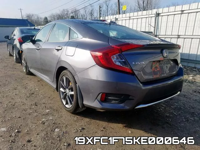 19XFC1F75KE000646 фото 4