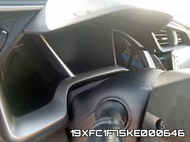 19XFC1F75KE000646 фото 9