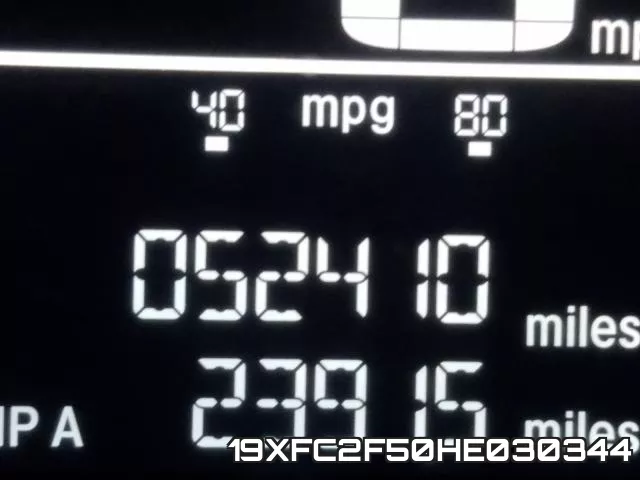 19XFC2F50HE030344 фото 9