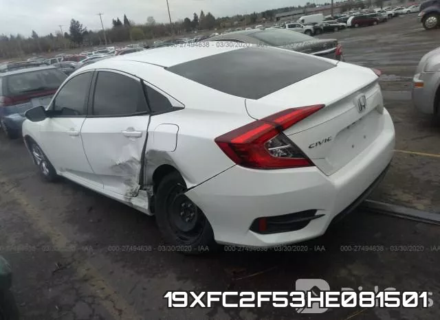 19XFC2F53HE081501 фото 4