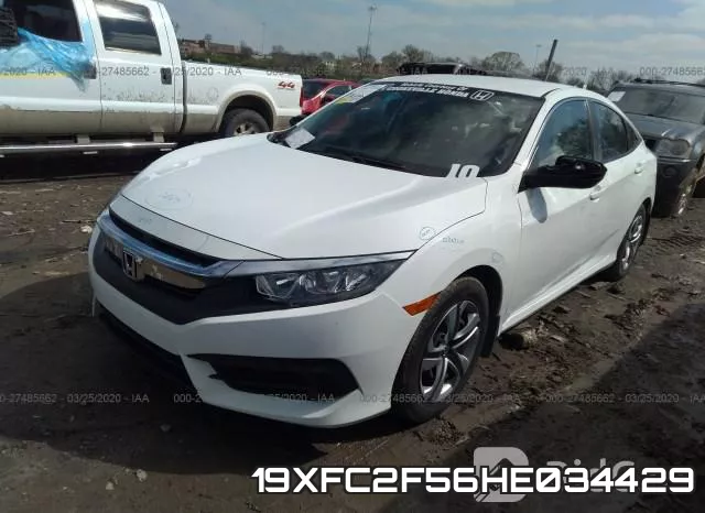 19XFC2F56HE034429 фото 3