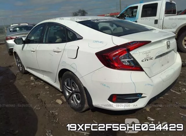 19XFC2F56HE034429 фото 4