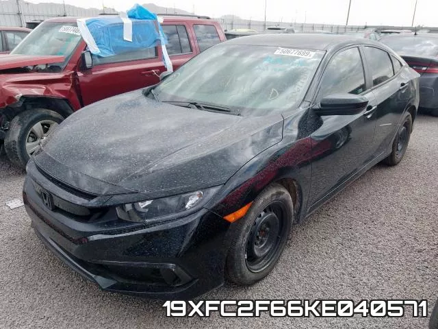 19XFC2F66KE040571 фото 3