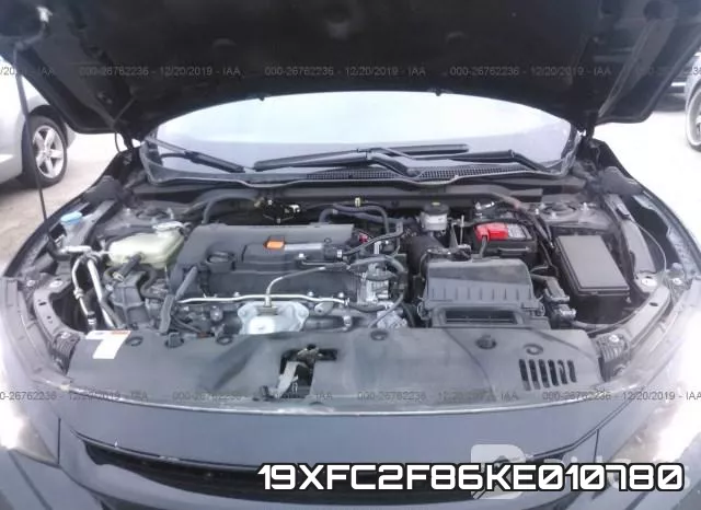 19XFC2F86KE010780 фото 2