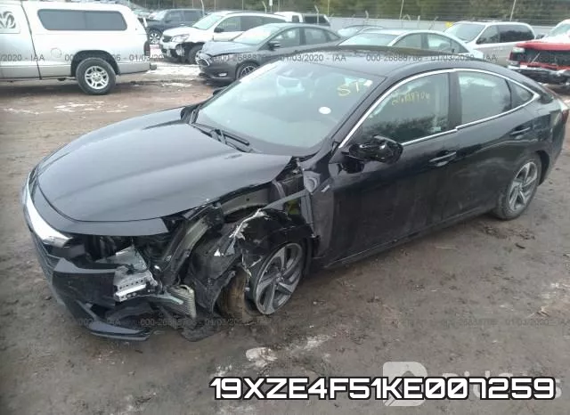 19XZE4F51KE007259 фото 3