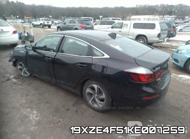 19XZE4F51KE007259 фото 4