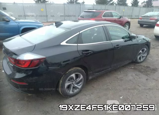 19XZE4F51KE007259 фото 5