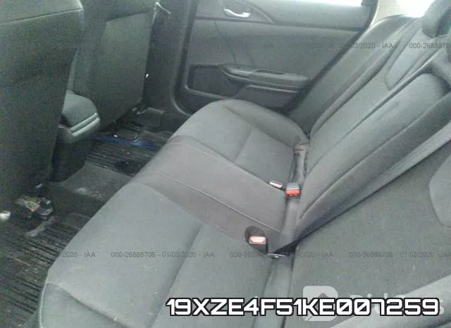 19XZE4F51KE007259 фото 9