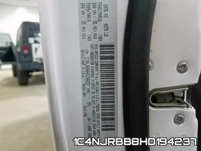 1C4NJRBB8HD194237 фото 2