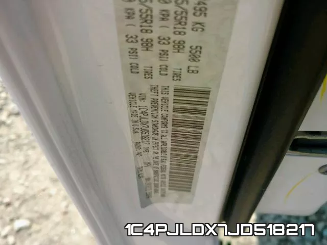 1C4PJLDX7JD518217 фото 2