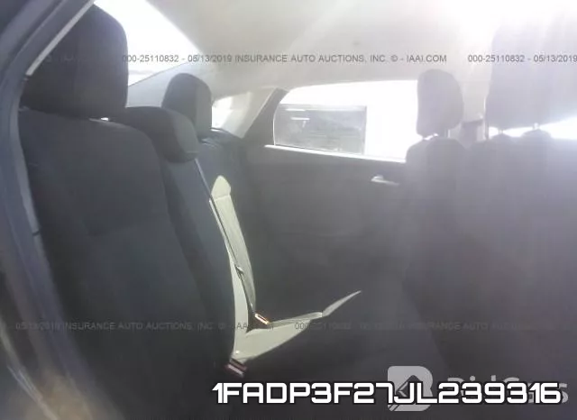 1FADP3F27JL239316 фото 6