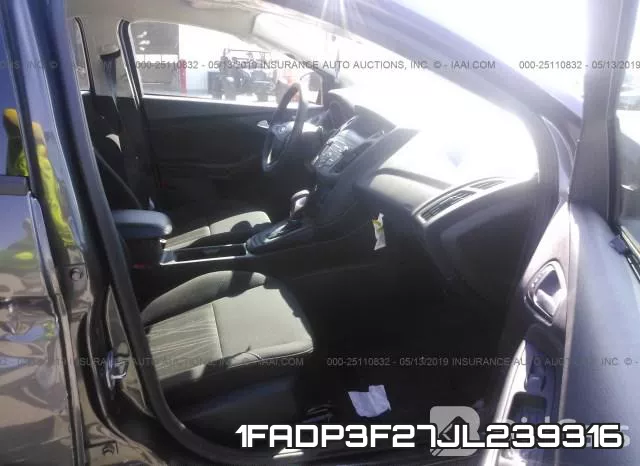 1FADP3F27JL239316 фото 9