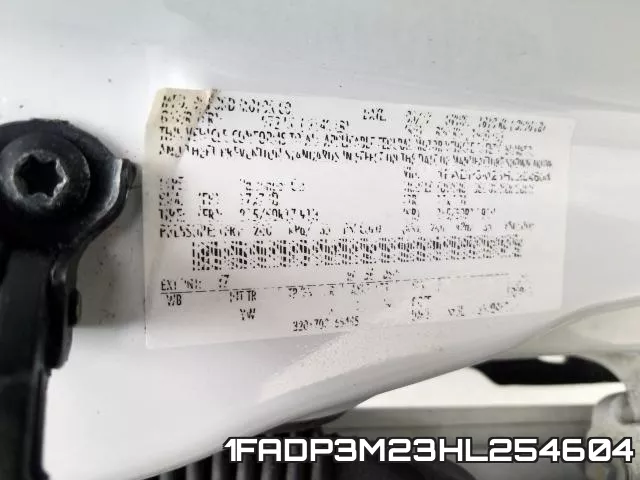 1FADP3M23HL254604 фото 2