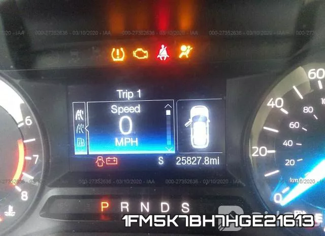 1FM5K7BH7HGE21613 фото 8
