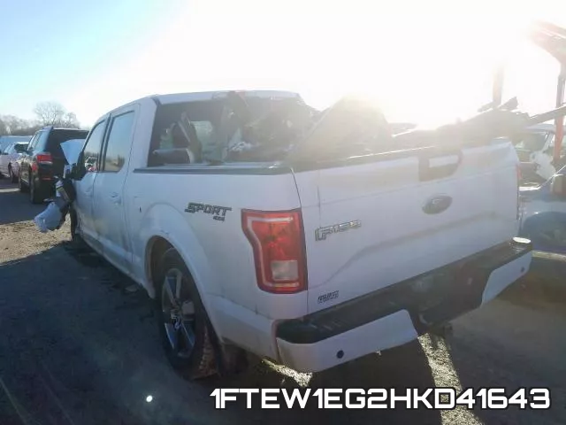 1FTEW1EG2HKD41643 фото 4