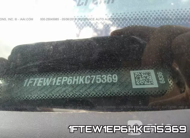 1FTEW1EP6HKC75369 фото 10