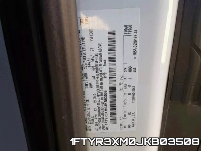 1FTYR3XM0JKB03508 фото 2